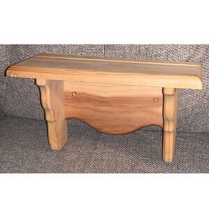 Wooden Shelf Wall Hanging (12" long)